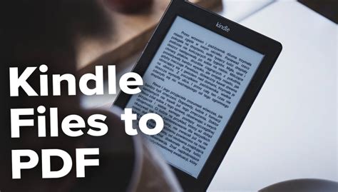 Can You Download Kindle Books as PDF? A Detailed Exploration