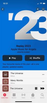 how to see apple music replay