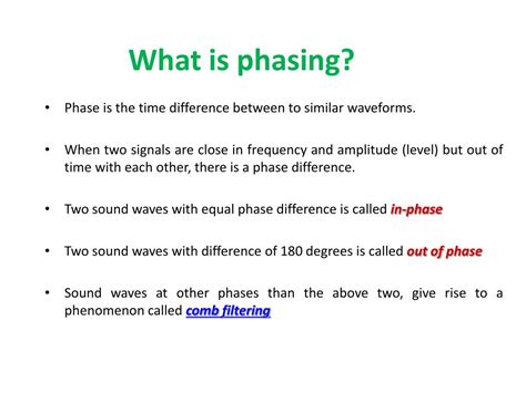 What is phasing in music? And how does it influence the sound of early electronic music?